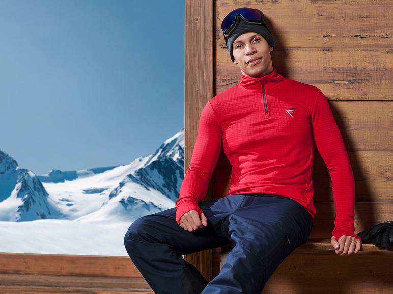 CRIVIT Herren Thermo-Funktionsshirt, angenehm weich und wärmend Black Friday Preise