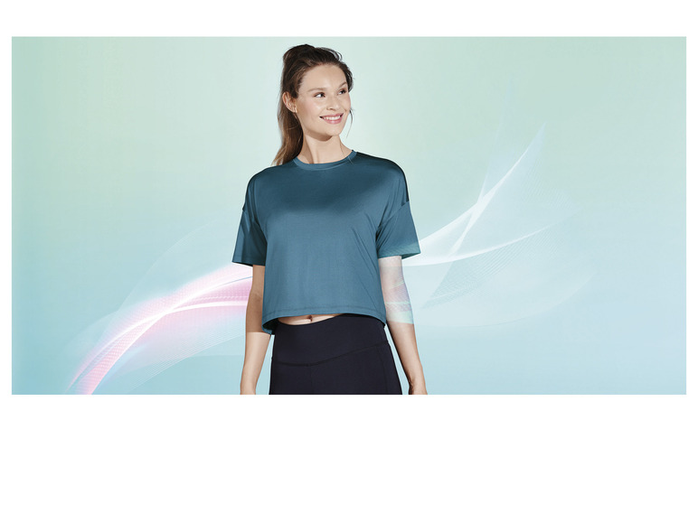 CRIVIT Damen Funktionsshirt, weit geschnitten Im Verkauf