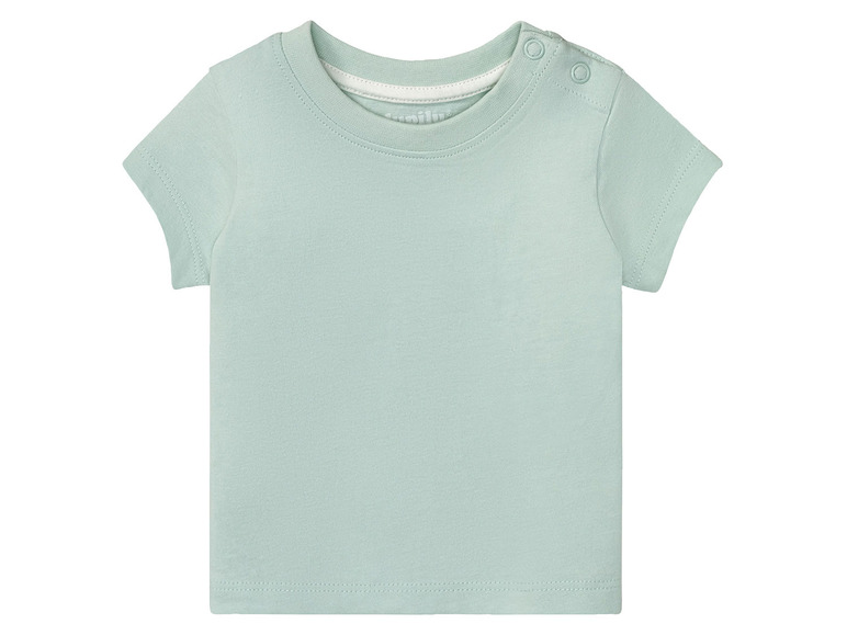 lupilu® Baby T-Shirt, 3 Stück, mit Bio-Baumwolle zollfrei