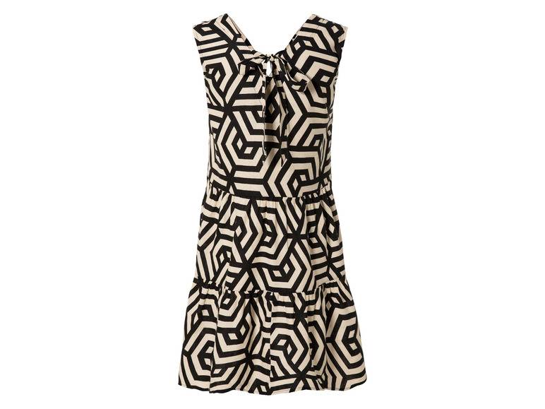 esmara® Damen Leinenkleid mit V-Ausschnitt Blitzverkäufe