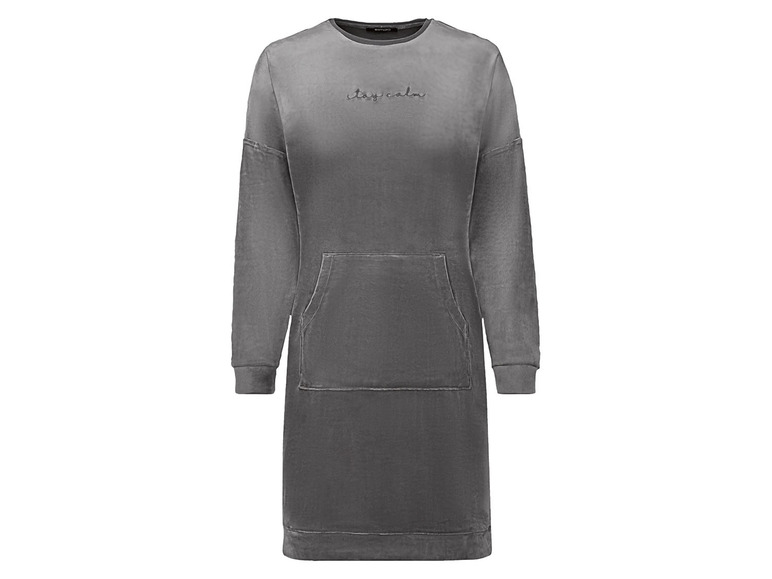 esmara® Damen Nicki Kleid, mit überschnittenen Schultern Kostenloser Versand