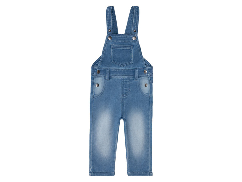lupilu® Baby Latzhose Sweatdenim, mit Bio-Baumwolle Fabrik Onlineshop