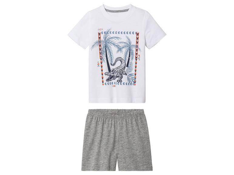 pepperts!® Kinder Jungen Pyjama, mit Rundhalsausschnitt Versandkostenfrei