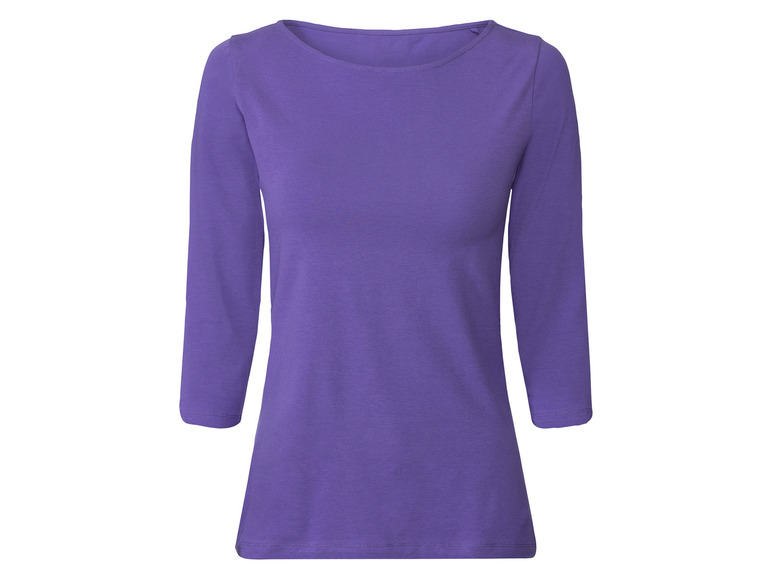 esmara® Damen Langarmshirts, 2 Stück, mit hohem Baumwollanteil Flash Sale