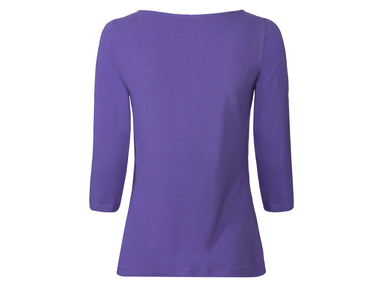 esmara® Damen Langarmshirts, 2 Stück, mit hohem Baumwollanteil Flash Sale