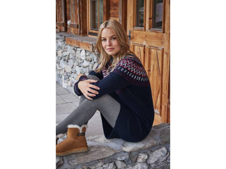 esmara® Damen Strickkleid mit Jacquardmuster Saisonschlussverkauf