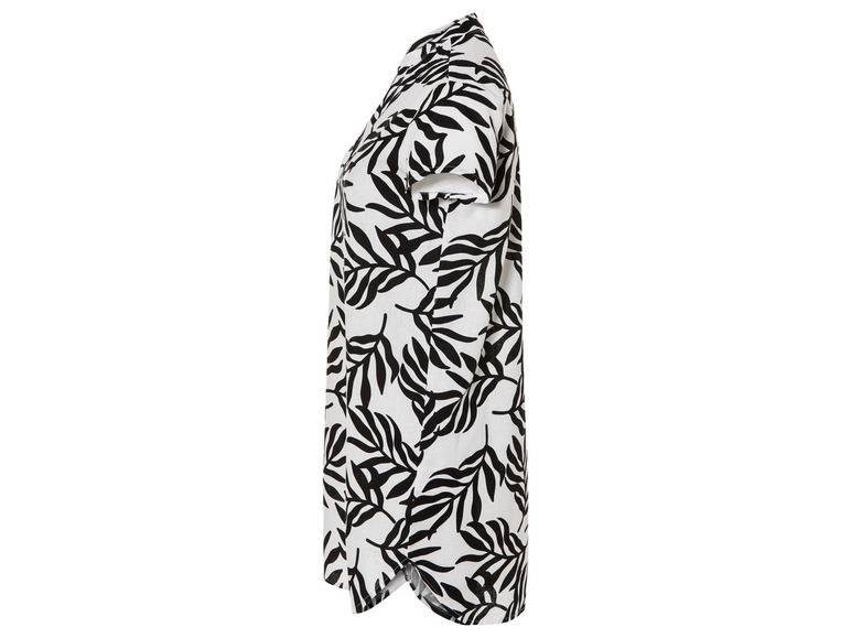 esmara® Damen Leinen-Tunika-Kleid, leger geschnitten Muttertagsangebot