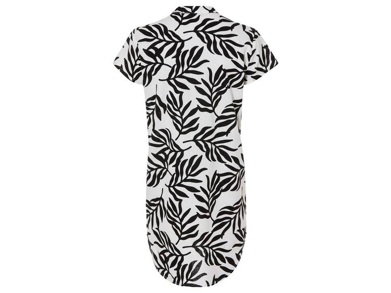 esmara® Damen Leinen-Tunika-Kleid, leger geschnitten Muttertagsangebot