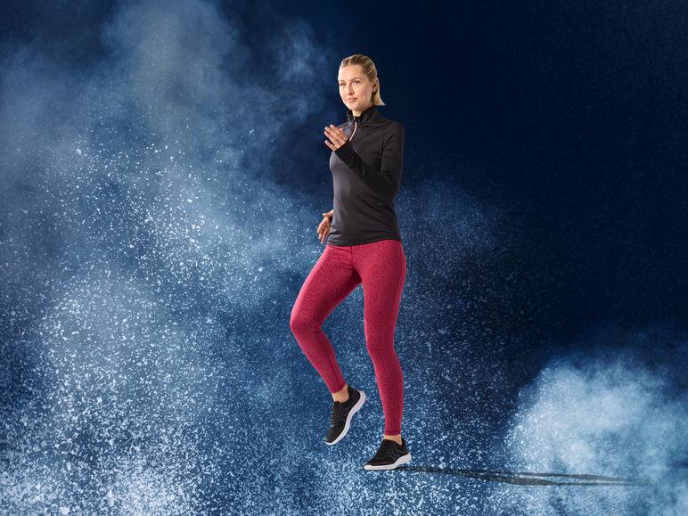 CRIVIT Damen Thermo-Funktionstights, schnelltrocknend Jubiläumsangebot