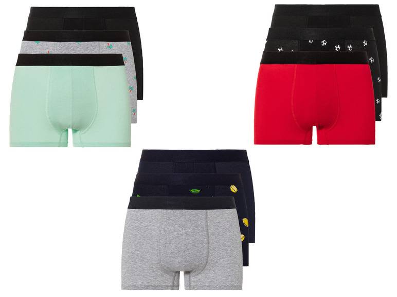 LIVERGY® Herren Boxer, 3 Stück, hoher Baumwollanteil Heißer Verkauf