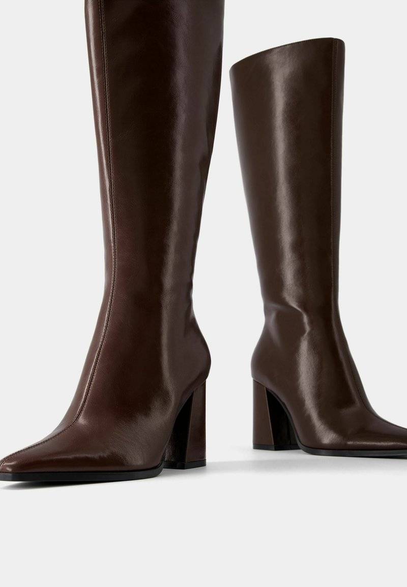 Bershka Bershka Boots - dark red VIP-Rabatte