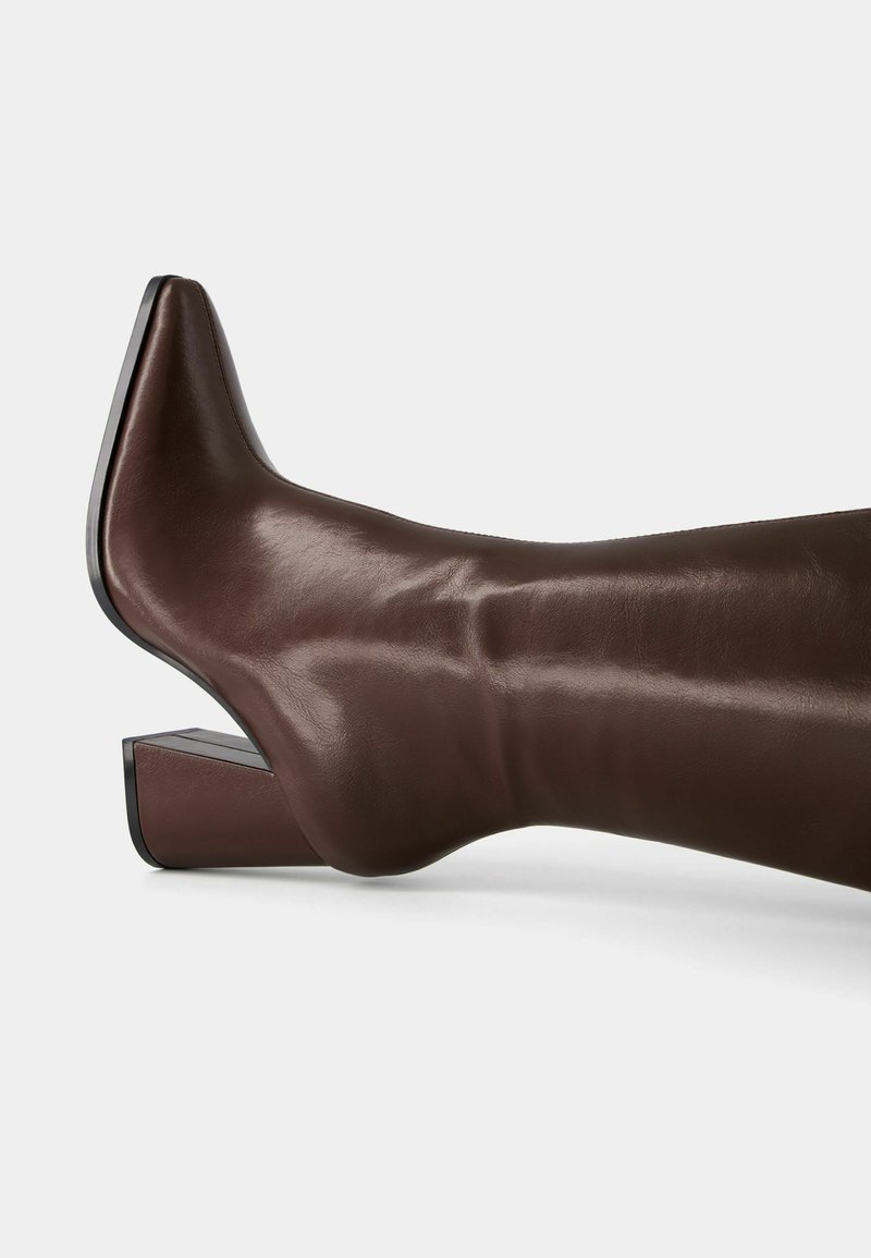 Bershka Bershka Boots - dark red VIP-Rabatte