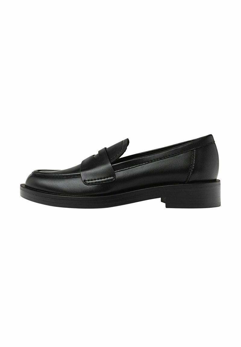 Stradivarius Stradivarius LOAFERS - Slip-ons - black Begrenzte Freigabe