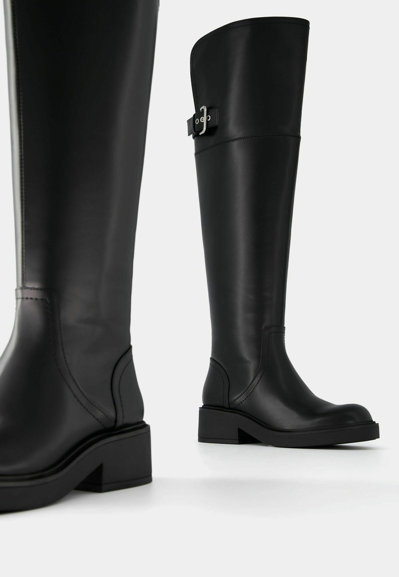 Bershka Bershka Cowboy/Biker boots - black Letzter Tag