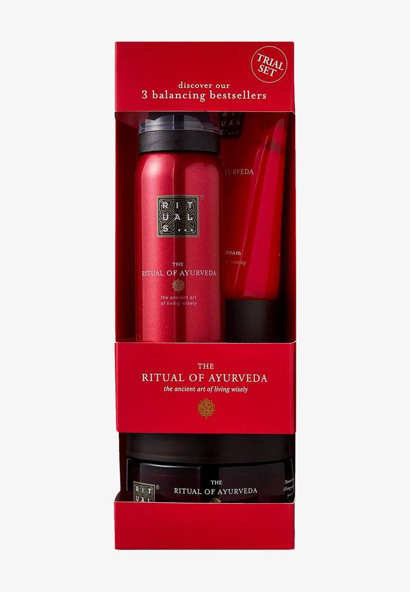 Rituals Rituals TRIAL SET THE RITUAL OF AYURVEDA - SWEET & NUTTY - SWEET ALMOND & INDIAN ROSE - Bath and body set Günstiger Verkauf
