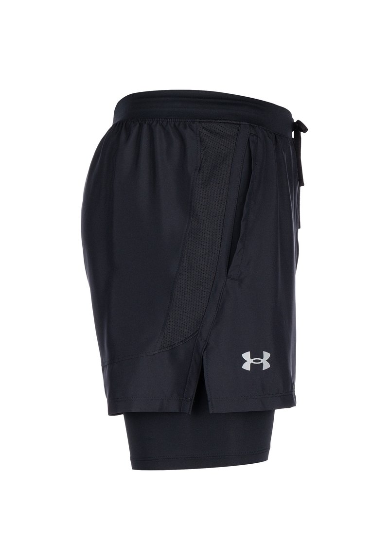 Under Armour Under Armour LAUNCH SHORTS 2-IN-1 - Sports shorts - black black reflective Bestseller