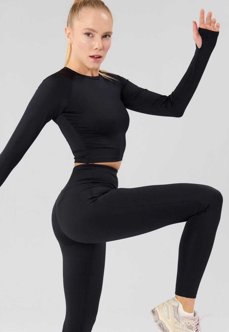 Even&Odd active Even&Odd active Long sleeved top - black Super Sparpreis