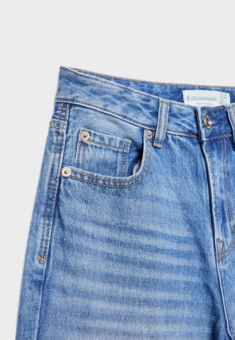 Stradivarius Stradivarius Straight leg jeans - light blue Bis zu 65% Rabatt
