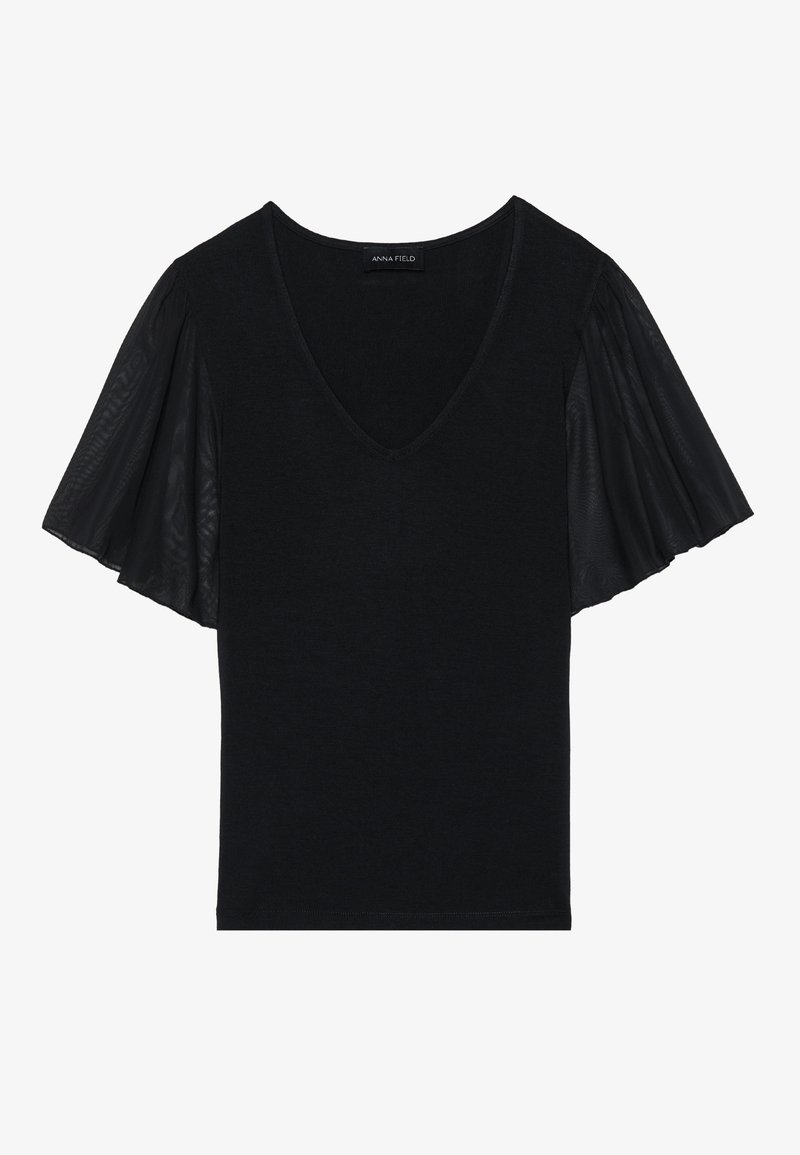 Anna Field Anna Field Print T-shirt - black Bis zu 55% Rabatt