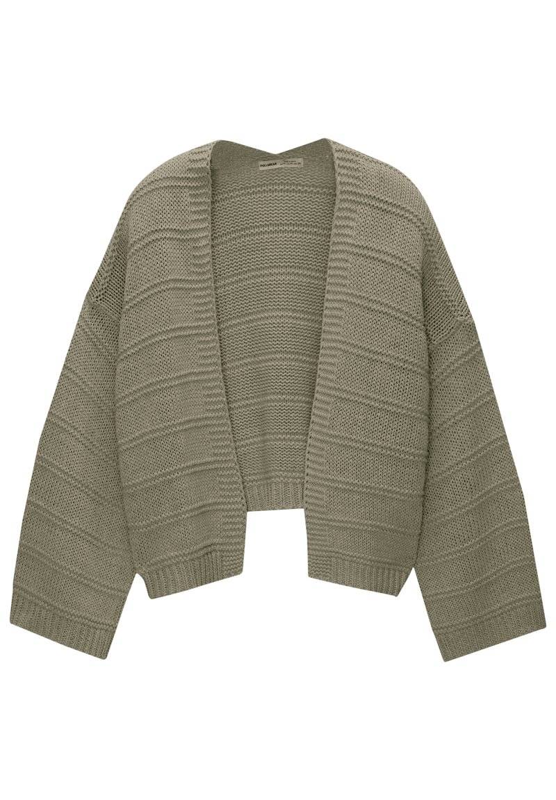 PULL&BEAR PULL&BEAR Cardigan - khaki Kostenloser Versand international