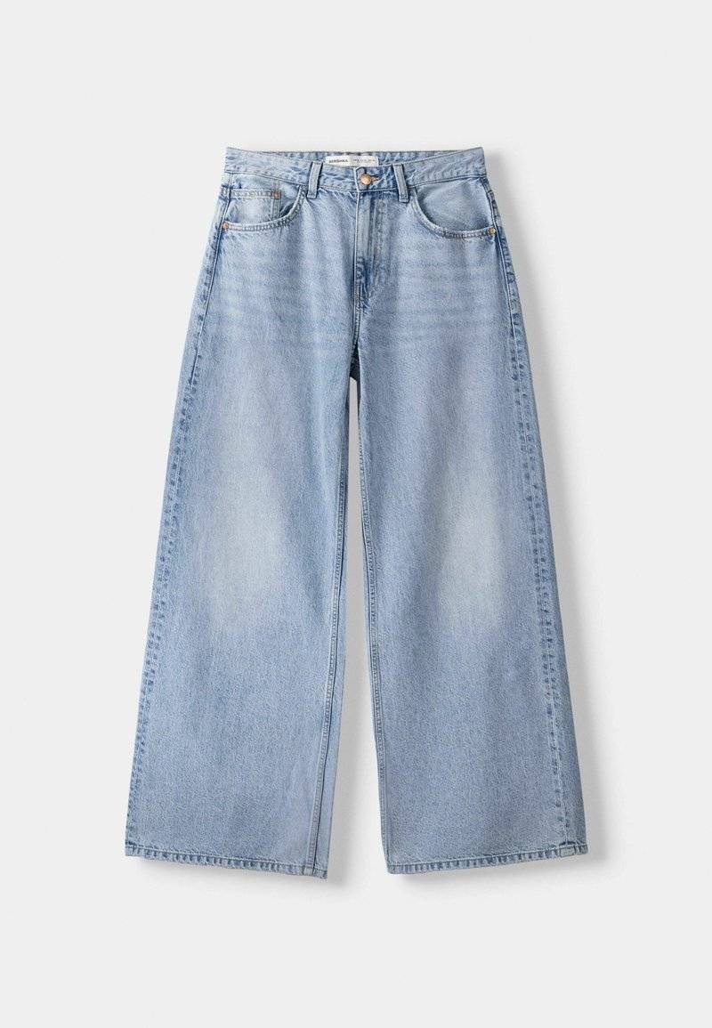 Bershka Bershka WIDE-LEG - Relaxed fit jeans Fabrikladen