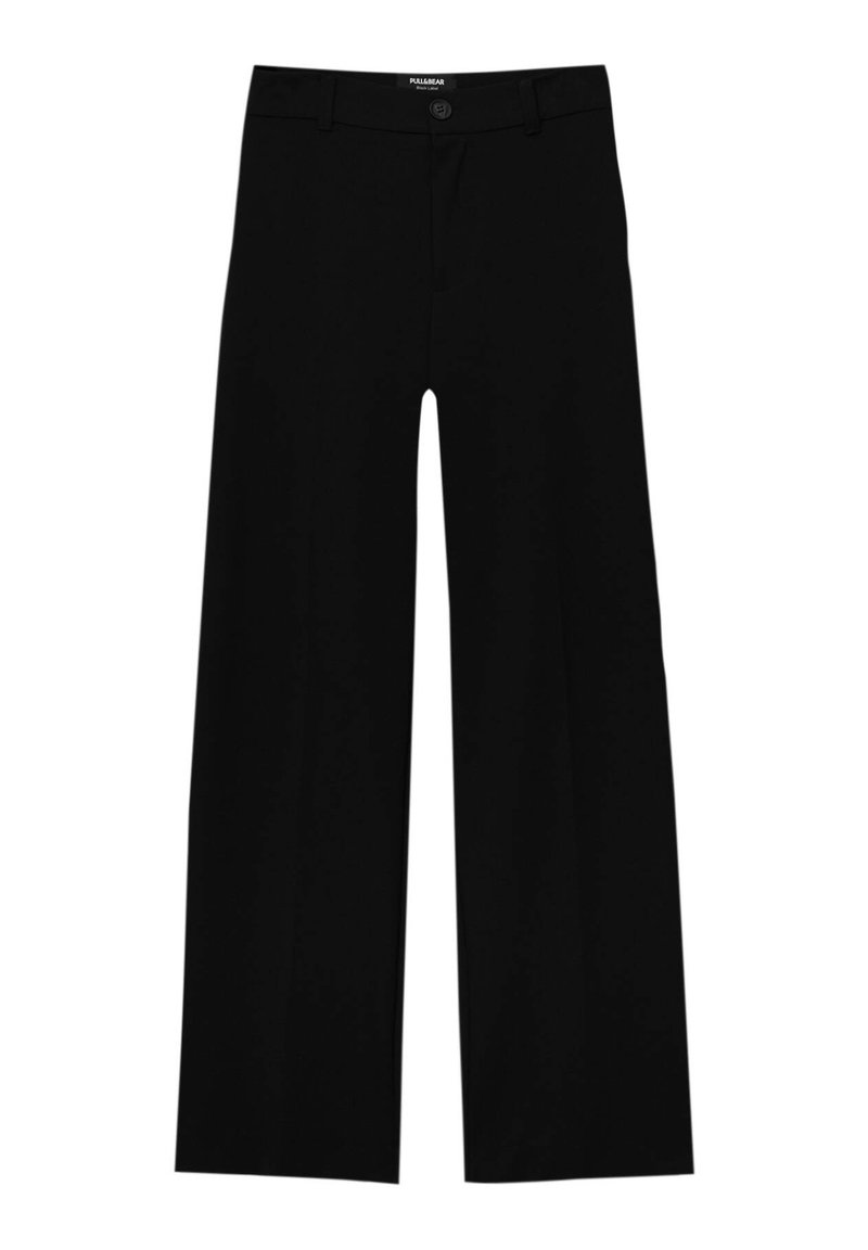 PULL&BEAR PULL&BEAR STRAIGHT - Trousers - black Begrenzt auf 3 Tage