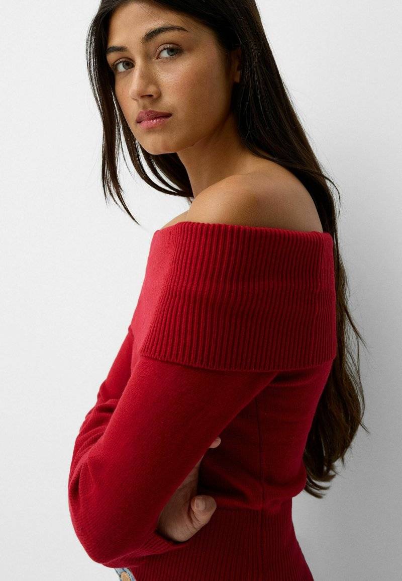 Bershka Bershka Jumper - red zollfrei
