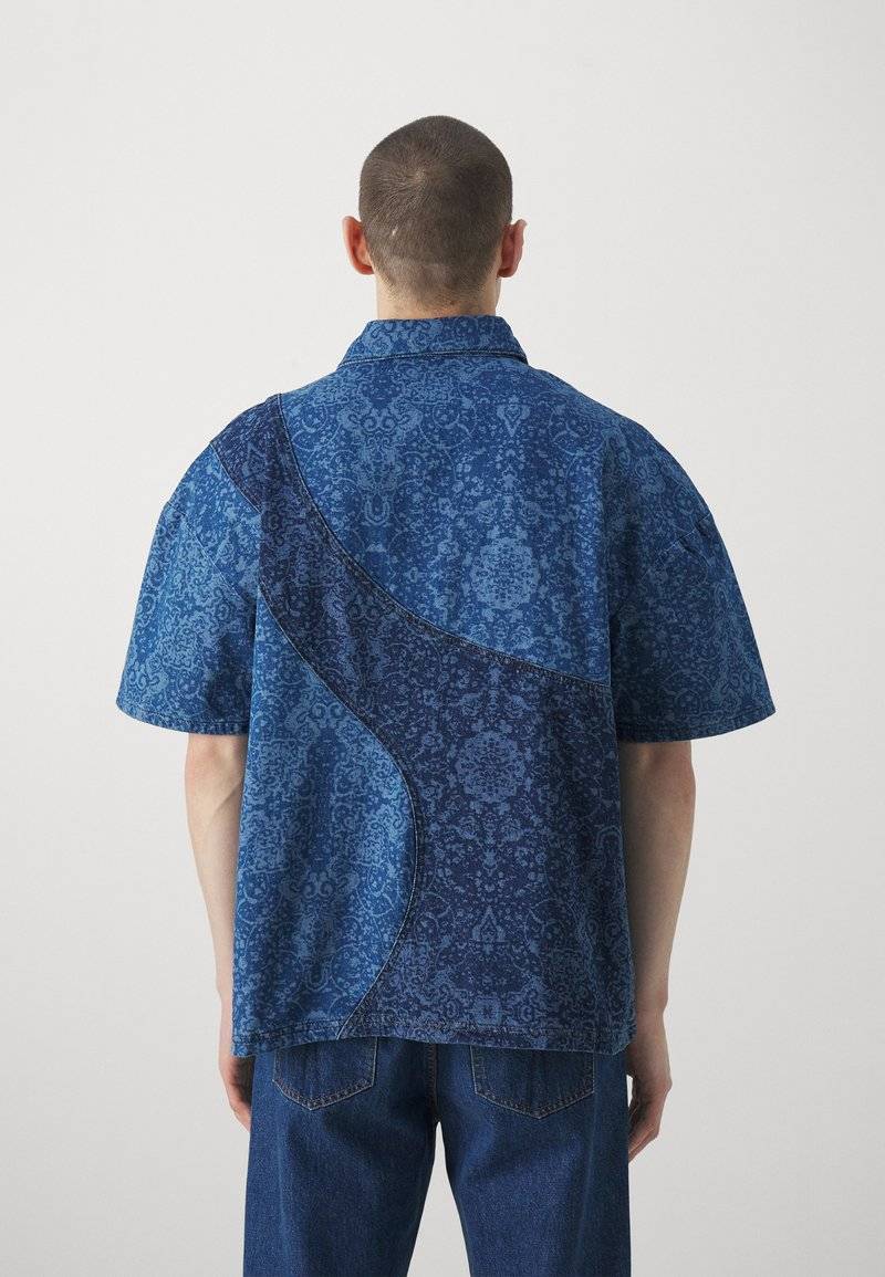 Les Benjamins Les Benjamins TEE UNISEX - Button-down blouse - blue Auslauf