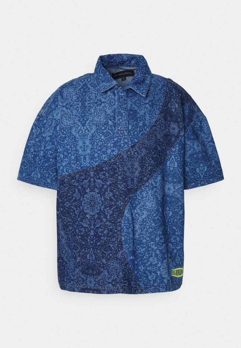 Les Benjamins Les Benjamins TEE UNISEX - Button-down blouse - blue Auslauf