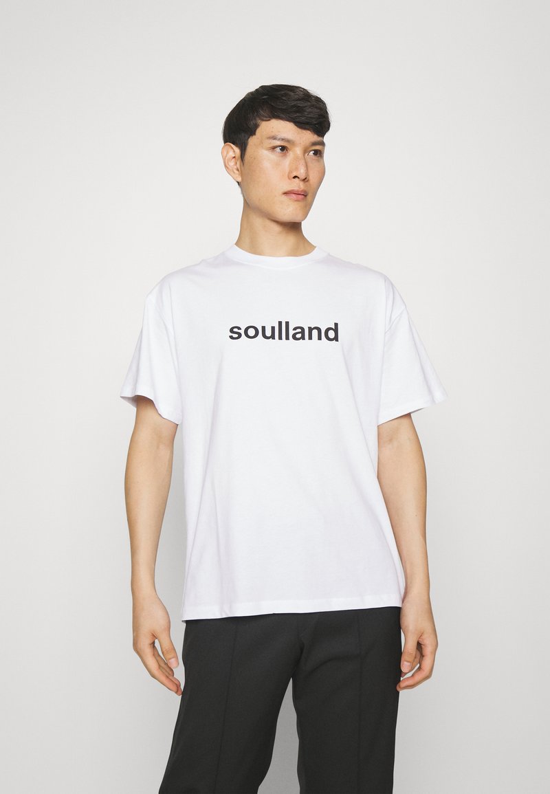 Soulland Soulland OCEAN UNISEX - Print T-shirt - white Fabrik Onlineshop