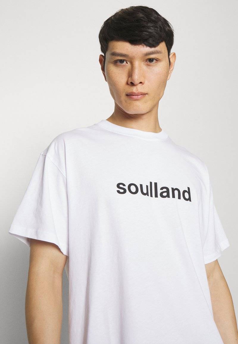 Soulland Soulland OCEAN UNISEX - Print T-shirt - white Fabrik Onlineshop