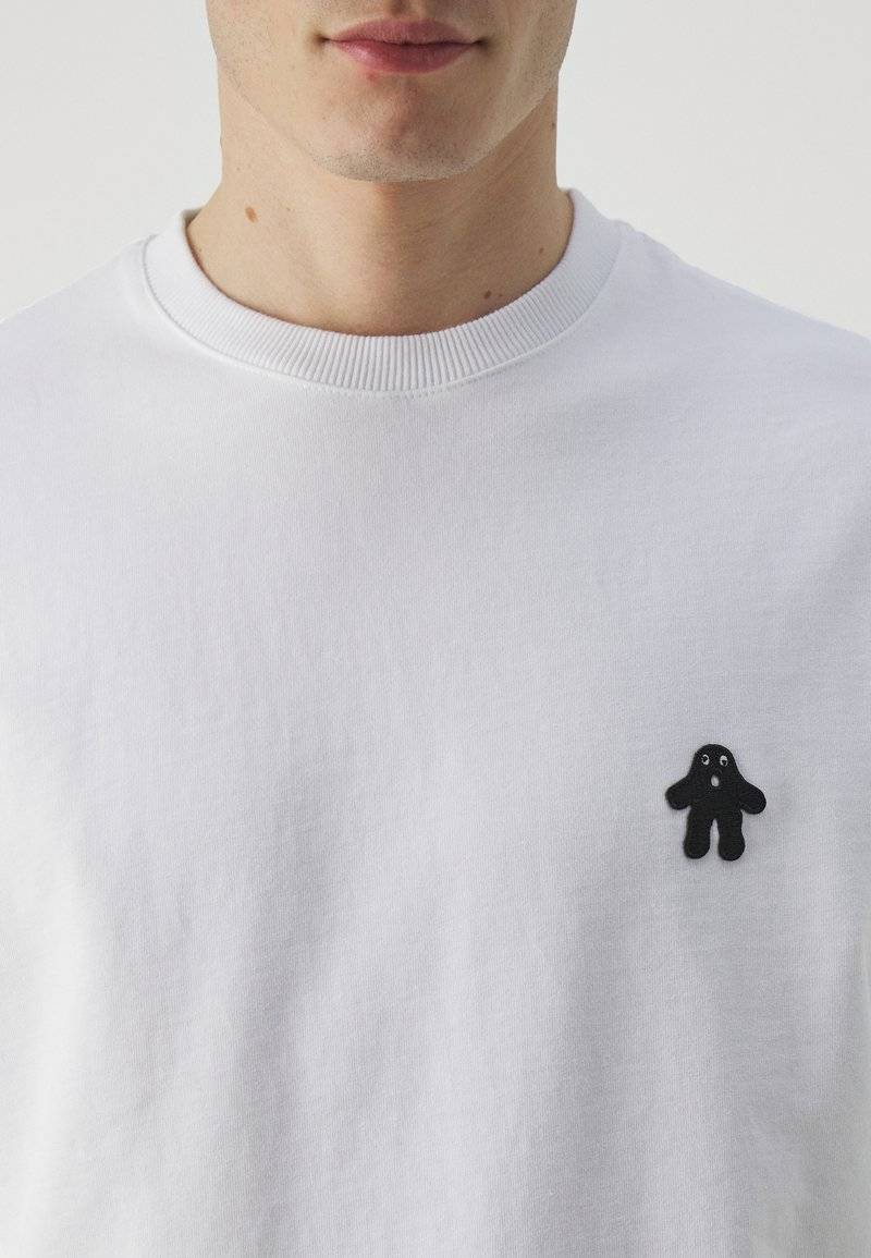 AVAVAV AVAVAV OLD LADY UNISEX - Basic T-shirt - blanc Großer Ausverkauf