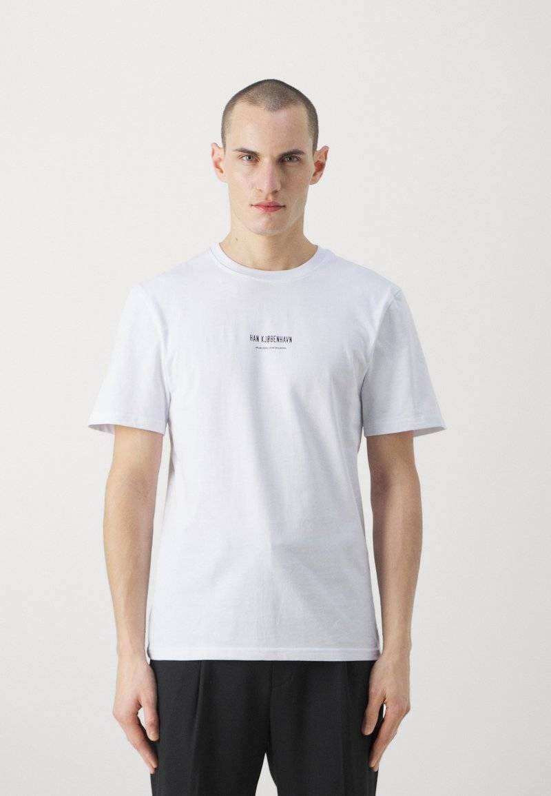 Han Kjøbenhavn Han Kjøbenhavn SHADOWS MOON REGULAR TEE UNISEX - Print T-shirt - white Flash Sale
