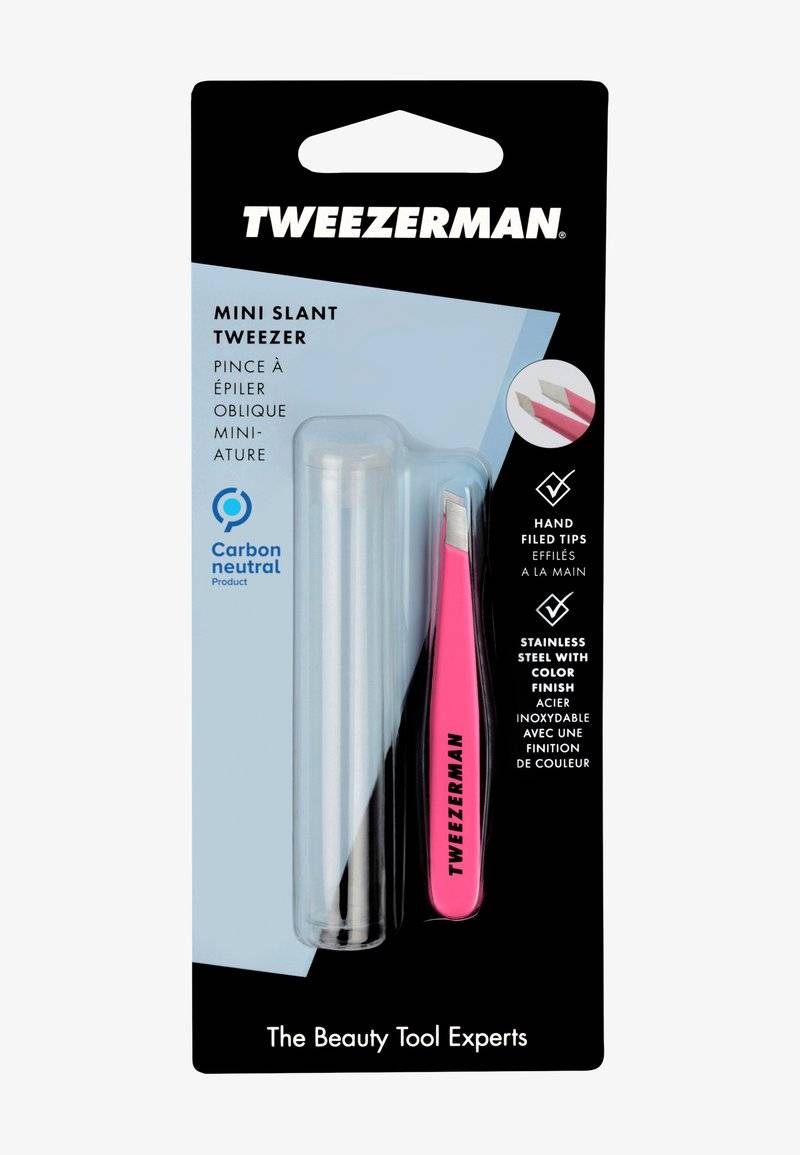 TWEEZERMAN TWEEZERMAN MINI SLANT TWEEZER - Hair removal tool - pink Top Angebot