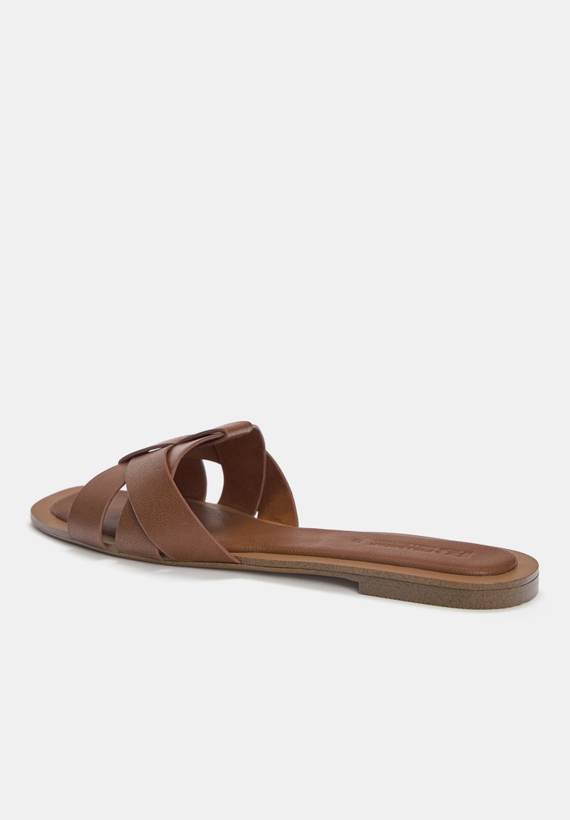 PULL&BEAR PULL&BEAR FLAT - Mules - brown Saisonschlussverkauf