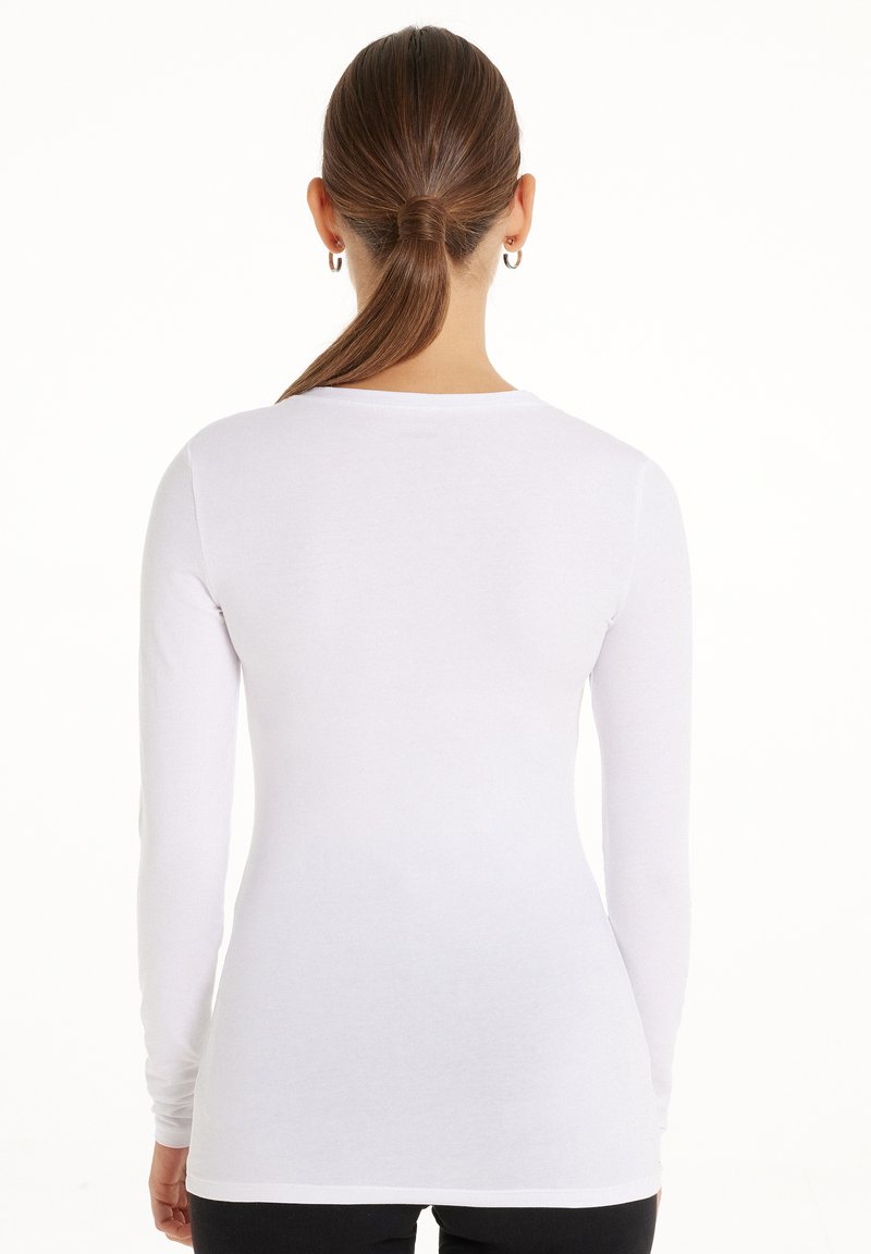 Tezenis Tezenis STRETCH ROUND-NECK - Long sleeved top - bianco Letzte 3 Tage