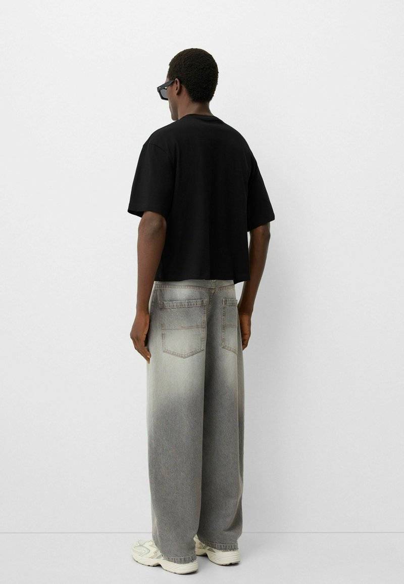 Bershka Bershka Relaxed fit jeans - light grey Vierteljährliche Förderung