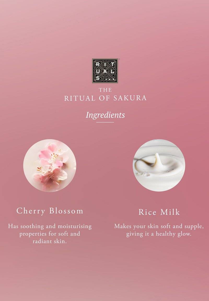 Rituals Rituals RECOVERY HAND BALM THE RITUAL OF SAKURA - FLORAL - CHERRY BLOSSOM & RICE MILK - Hand cream Valentinstagsangebot