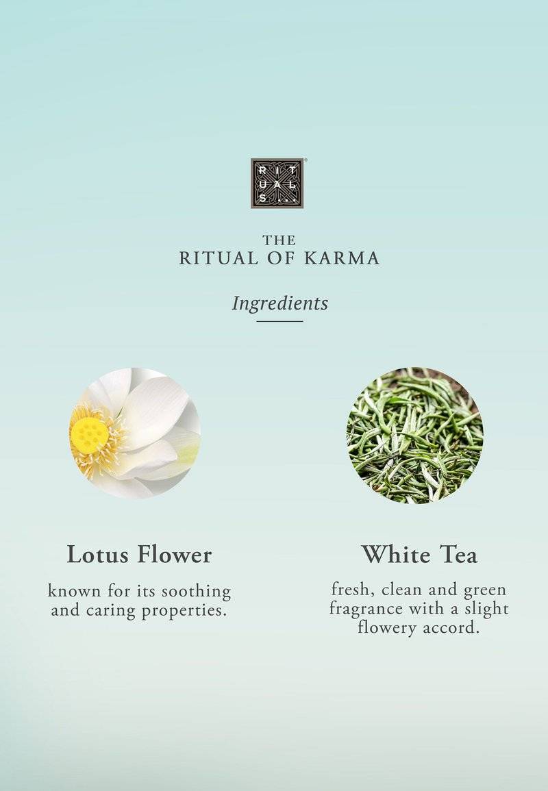 Rituals Rituals FRAGRANCE STICKS THE RITUAL OF KARMA - DELICATELY SWEET - LOTUS & WHITE TEA - Home fragrance Begrenzte Freigabe