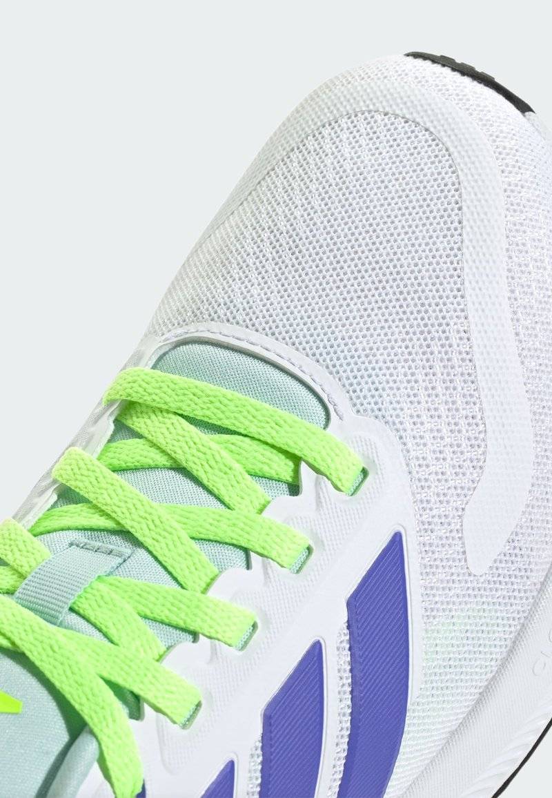 adidas Performance adidas Performance FALCON 5 KIDS - Neutral running shoes - cloud white blue lucid lemon Letzte 2 Tage