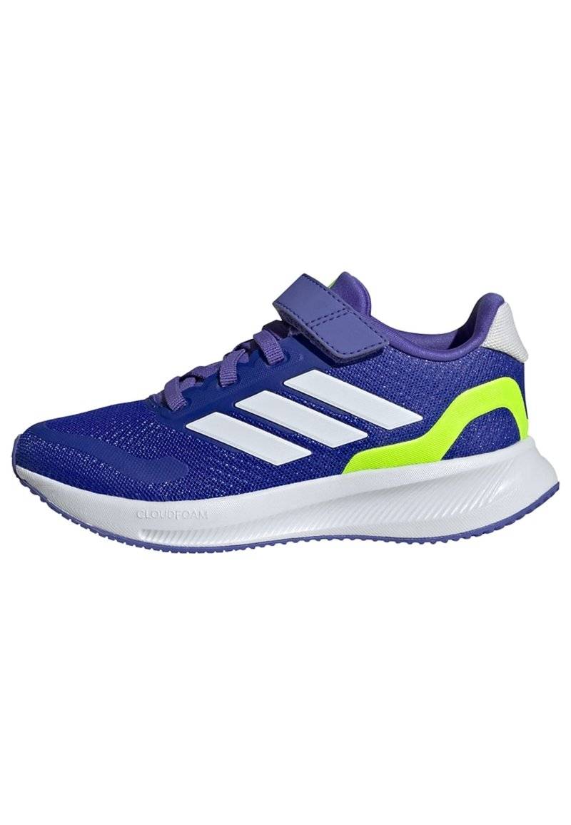 adidas Performance adidas Performance RUNFALCON 5 UNISEX - Neutral running shoes - lucid blue cloud white blue Sonderangebot der Fabrik