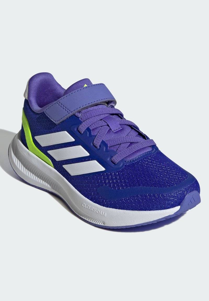 adidas Performance adidas Performance RUNFALCON 5 UNISEX - Neutral running shoes - lucid blue cloud white blue Sonderangebot der Fabrik