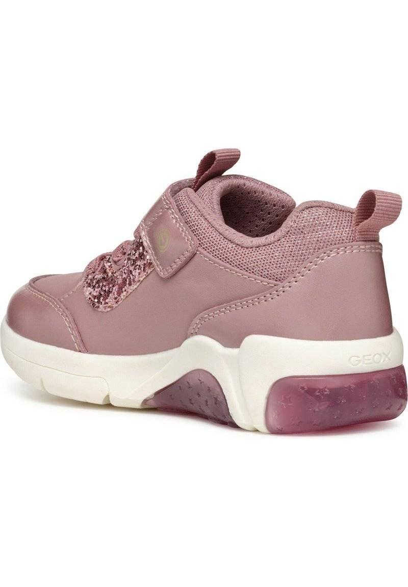Geox Geox FADINLIGHT LIGHT UP - Baby shoes - old rose Kostenloser Versand international