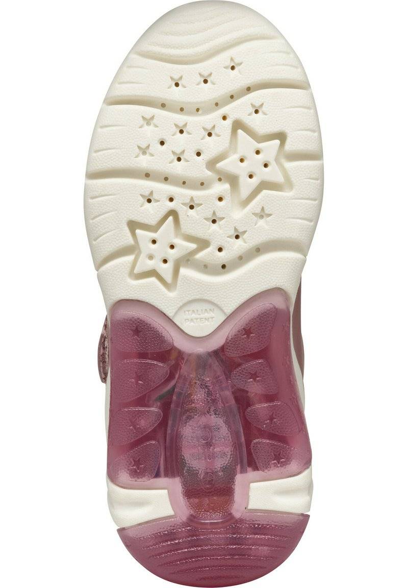 Geox Geox FADINLIGHT LIGHT UP - Baby shoes - old rose Kostenloser Versand international
