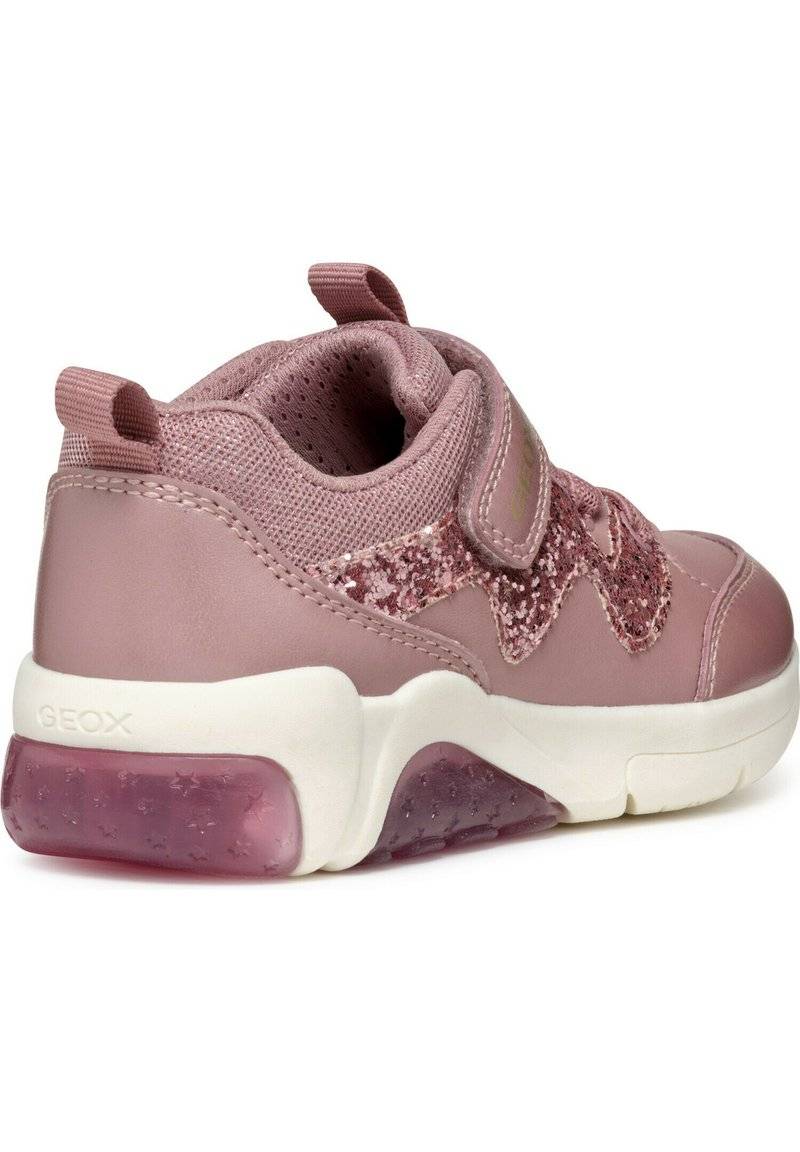 Geox Geox FADINLIGHT LIGHT UP - Baby shoes - old rose Kostenloser Versand international