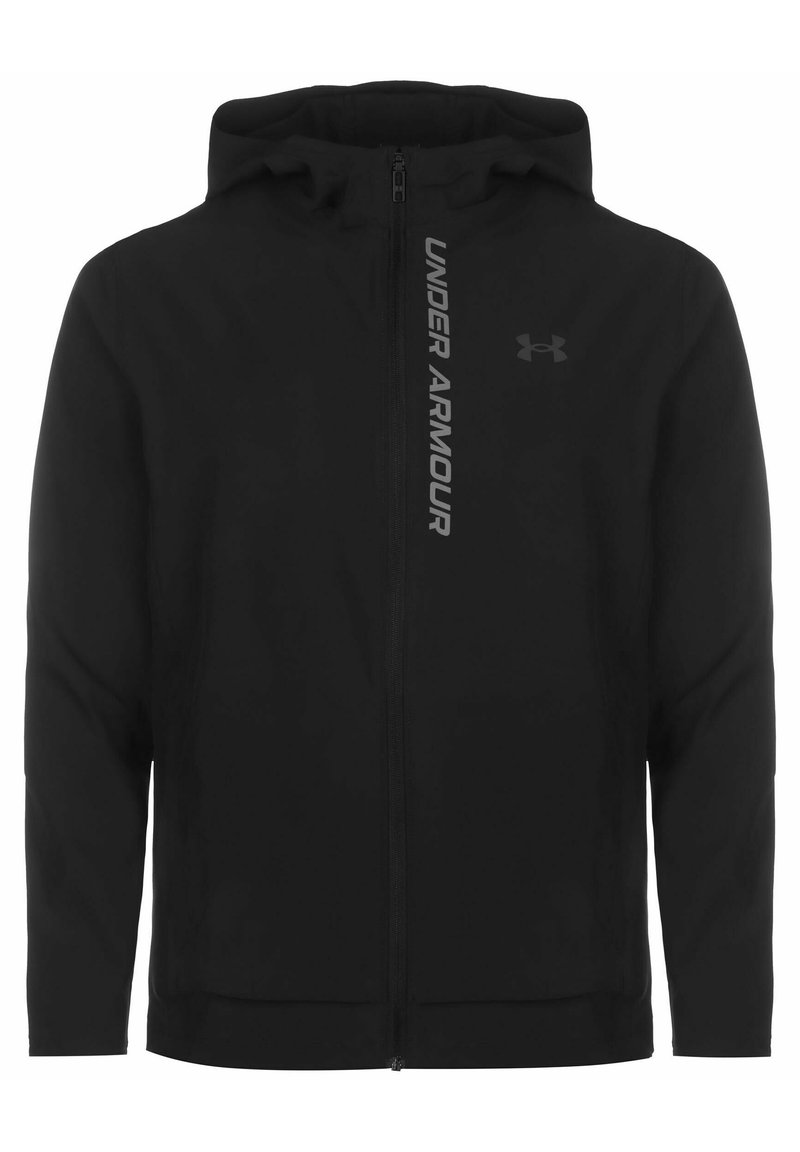 Under Armour Under Armour OUT THE STORM - Running jacket - black jet gray reflective Muttertagsangebot
