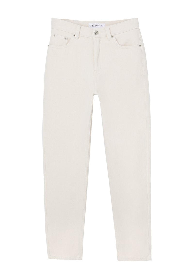 PULL&BEAR PULL&BEAR MOM - Slim fit jeans - beige Super Rabatt