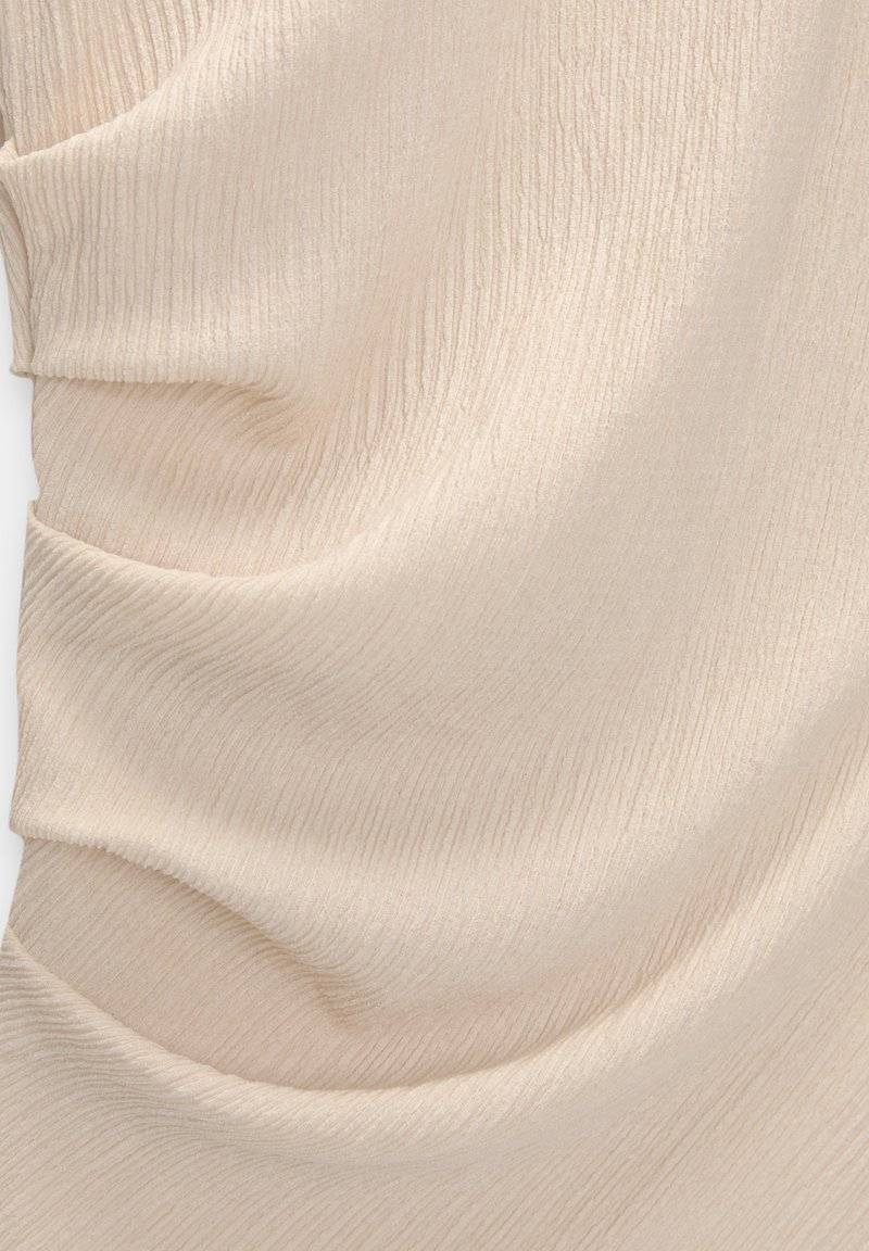 PULL&BEAR PULL&BEAR GATHERED SLEEVELESS - Blouse - beige Riesige Rabatte