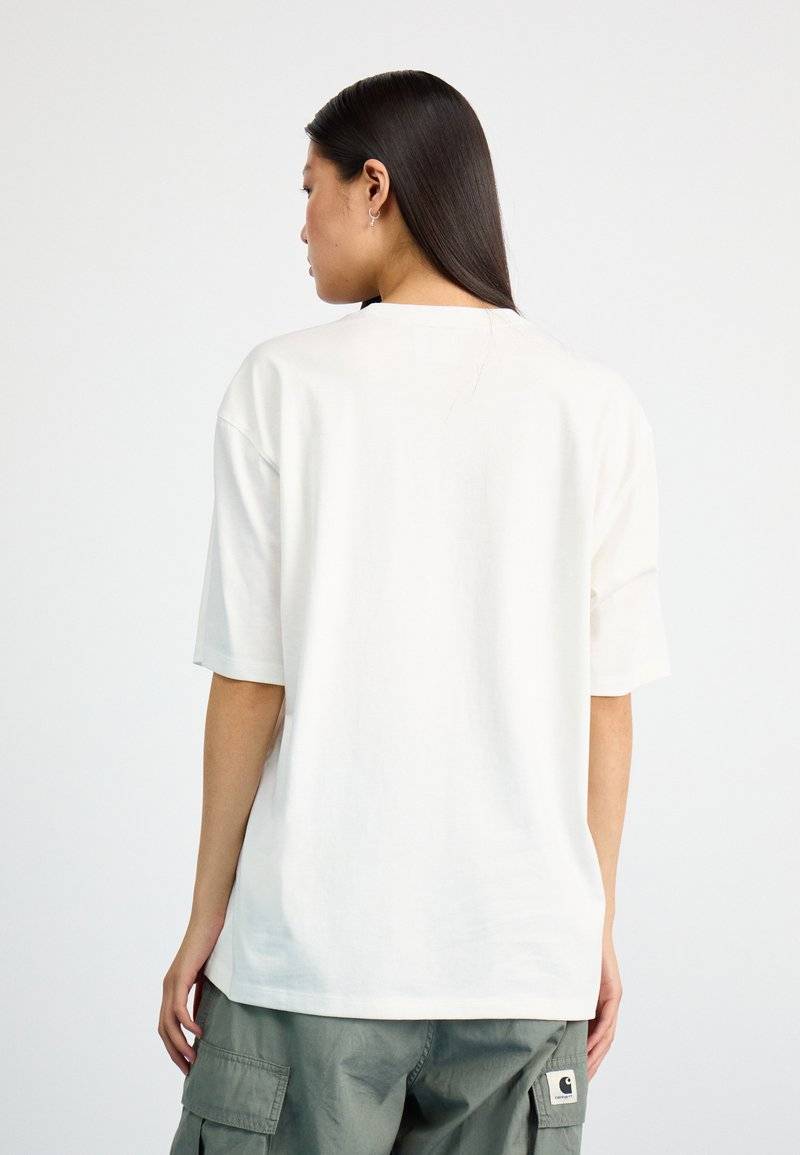 adidas Originals adidas Originals ESSENTIALS BOYFRIEND - Basic T-shirt - cloud white 50% Rabatt mit kostenlosem Versand
