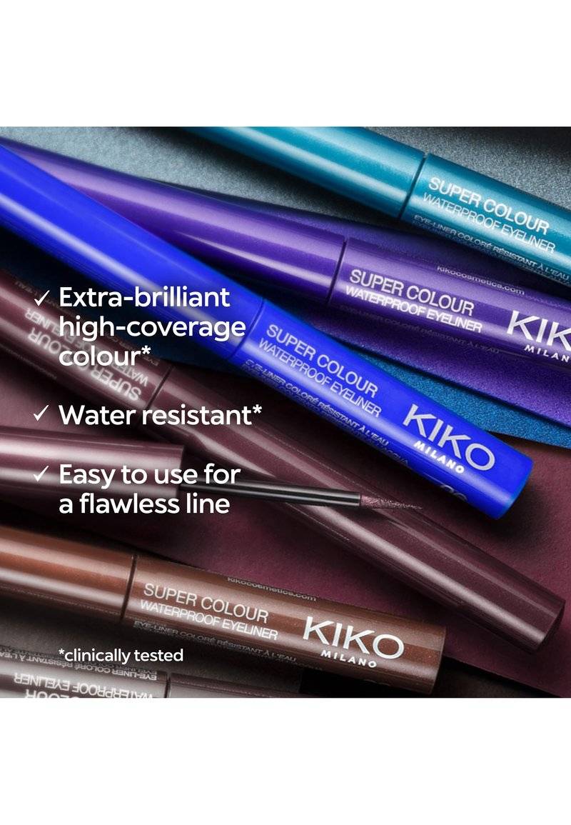 KIKO Milano KIKO Milano SUPER COLOUR WATERPROOF EYELINER - Eyeliner - 07 burgundy Meist gekauft